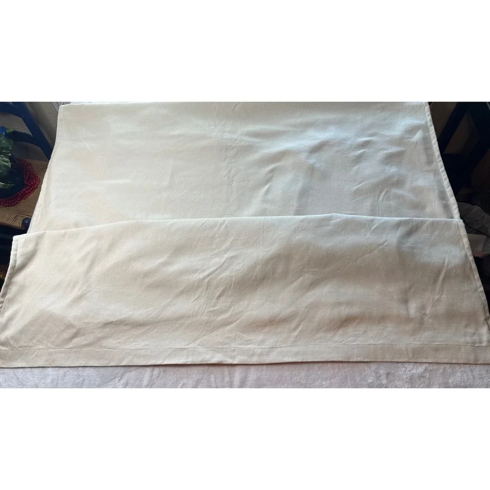 Pottery Barn Blackout Curtain Panels Oatmeal Beige 50